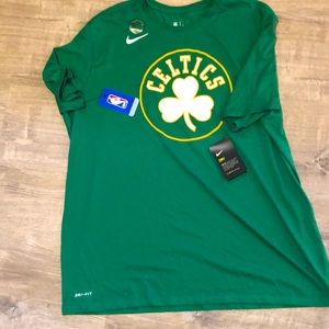 Men’s Nike Celtics T-Shirt XXL New with Tags Dri-Fit